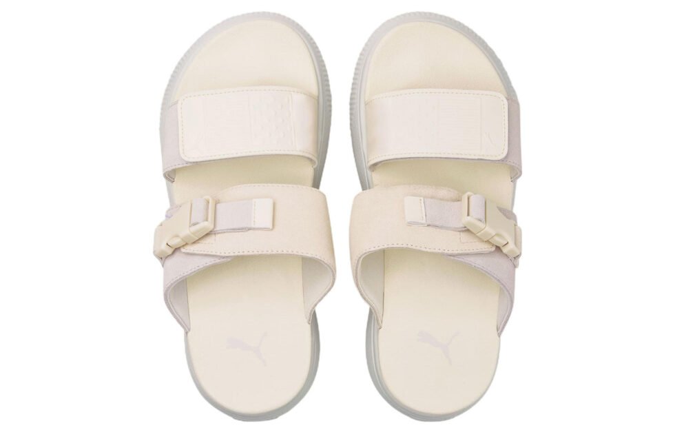 (WMNS) PUMA Suede Mayu Sandal 'Nimbus Cloud Pristine' 383380-02 - Image 5
