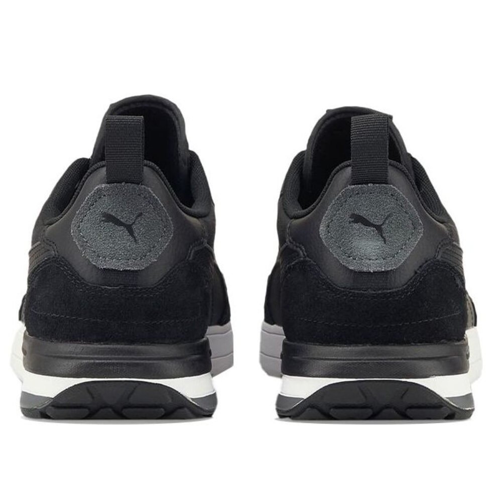 PUMA R22 'Black Dark Shadow' 383462-01 - Image 2