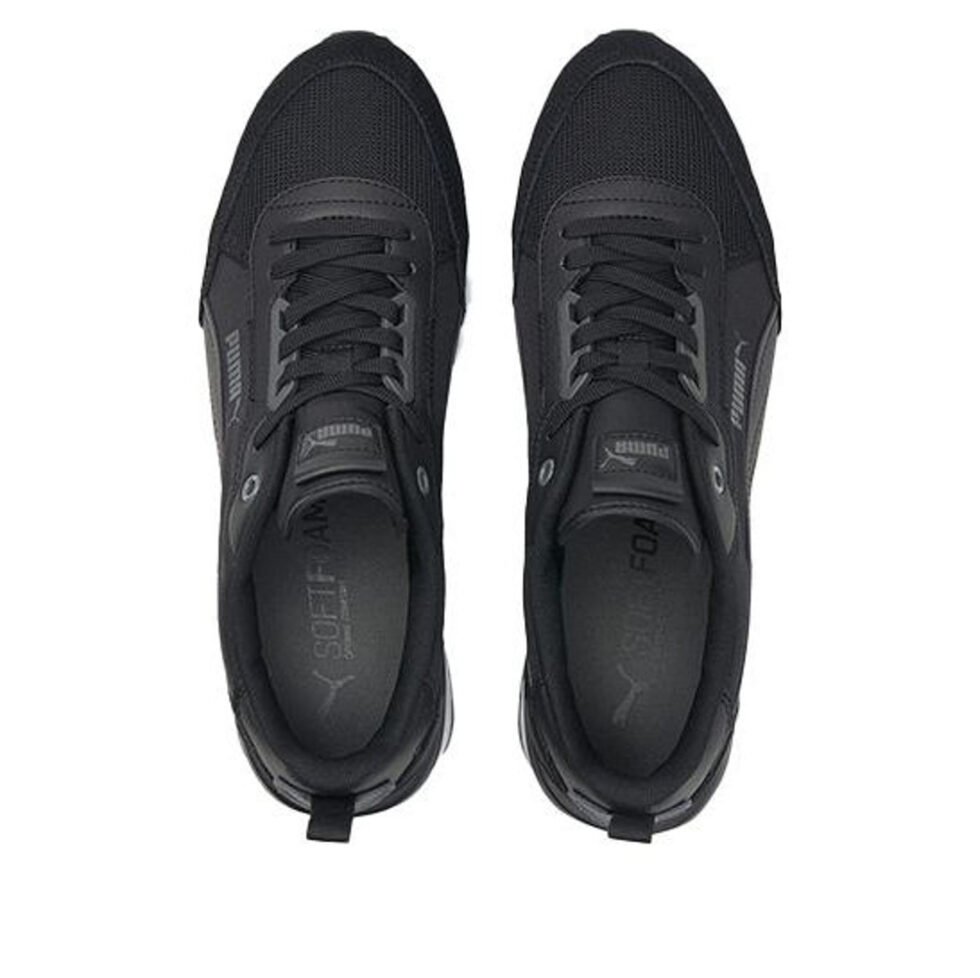 PUMA R22 'Black Dark Shadow' 383462-01 - Image 3