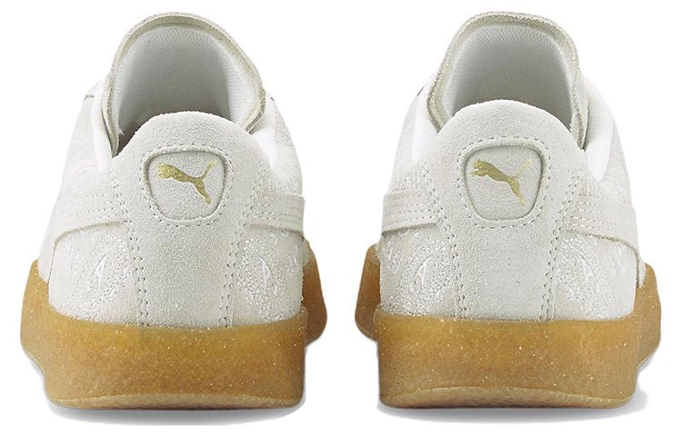 PUMA Suede Crepe Embroidery 'Gray Brown' 383796-01 - Image 5