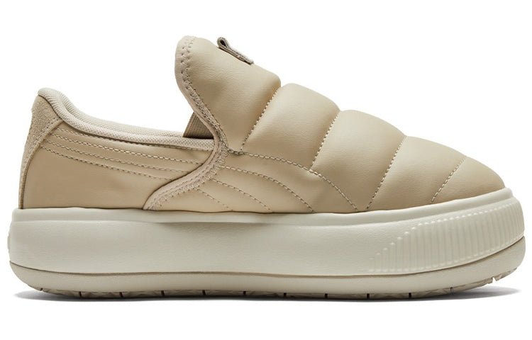 (WMNS) PUMA Suede Mayu Slip-on Sneakers Ivory 383827-02 - Image 2