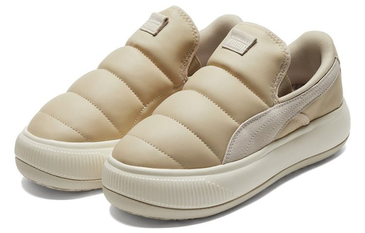(WMNS) PUMA Suede Mayu Slip-on Sneakers Ivory 383827-02 - Image 3
