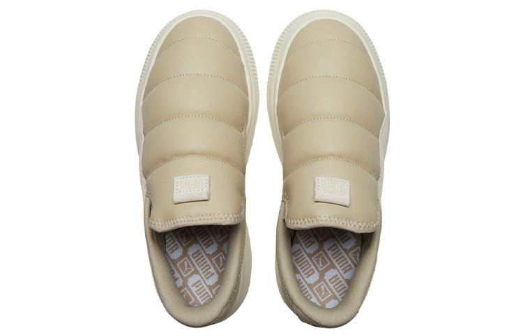 (WMNS) PUMA Suede Mayu Slip-on Sneakers Ivory 383827-02 - Image 4