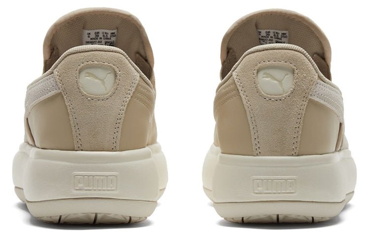 (WMNS) PUMA Suede Mayu Slip-on Sneakers Ivory 383827-02 - Image 5