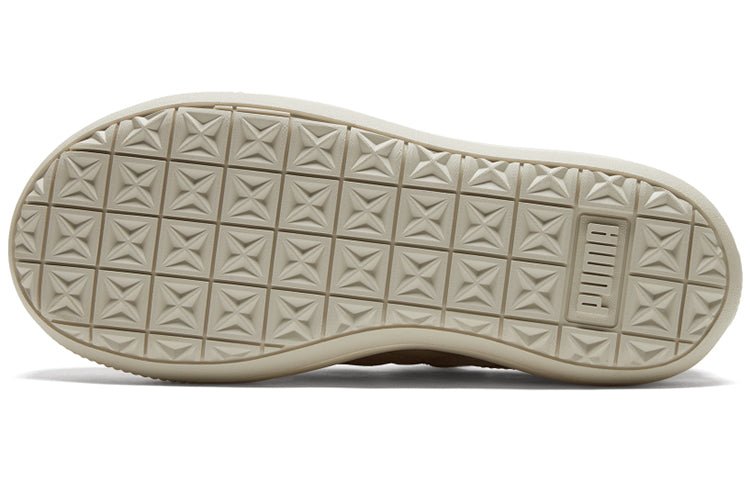 (WMNS) PUMA Suede Mayu Slip-on Sneakers Ivory 383827-02 - Image 6