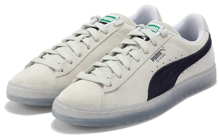 PUMA Suede Translucent 'White Black' 383894-03 - Image 3