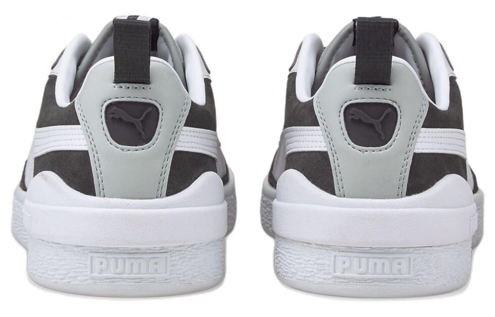 PUMA Suede Block Wt Foam Strip 2 'Black White Gray' 383895-01 - Image 4