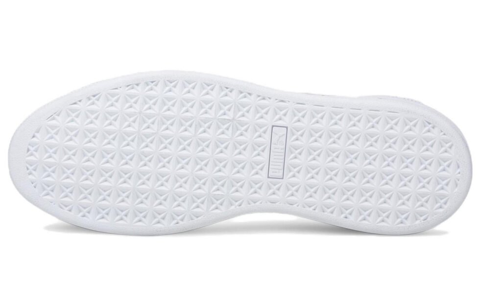 PUMA Suede Block Wt Foam Strip 2 'Black White Gray' 383895-01 - Image 5