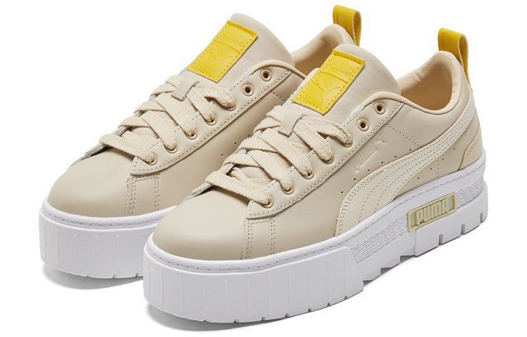 (WMNS) PUMA Mayze Luxe 'Putty' 383995-02 - Image 3