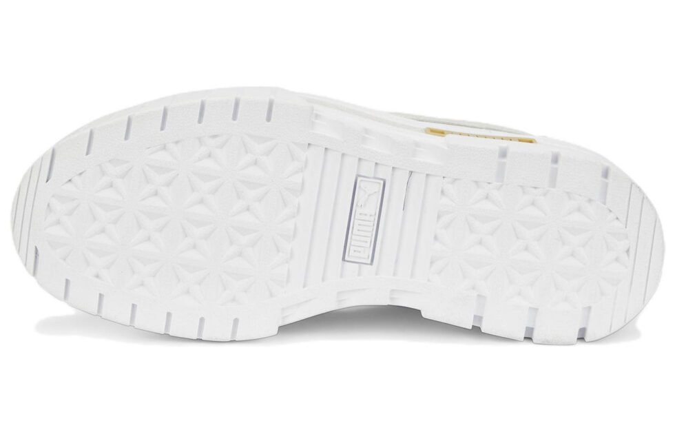 (WMNS) PUMA Mayze Luxe 'White Pale Khaki' 383995-06 - Image 6