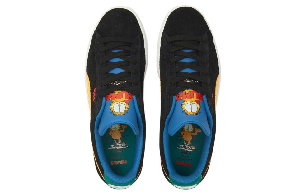 PUMA Garfield x Suede 'Hungry Garfield' 384182-01 - Image 4