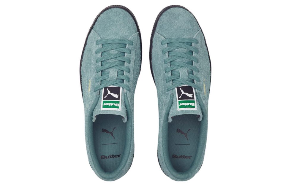 PUMA Butter Goods x Suede Vintage HS 'Mineral Blue' 384360-01 - Image 4