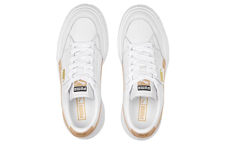 (WMNS) PUMA Mayze Stack 'White Light Sand' 384363-03 - Image 4