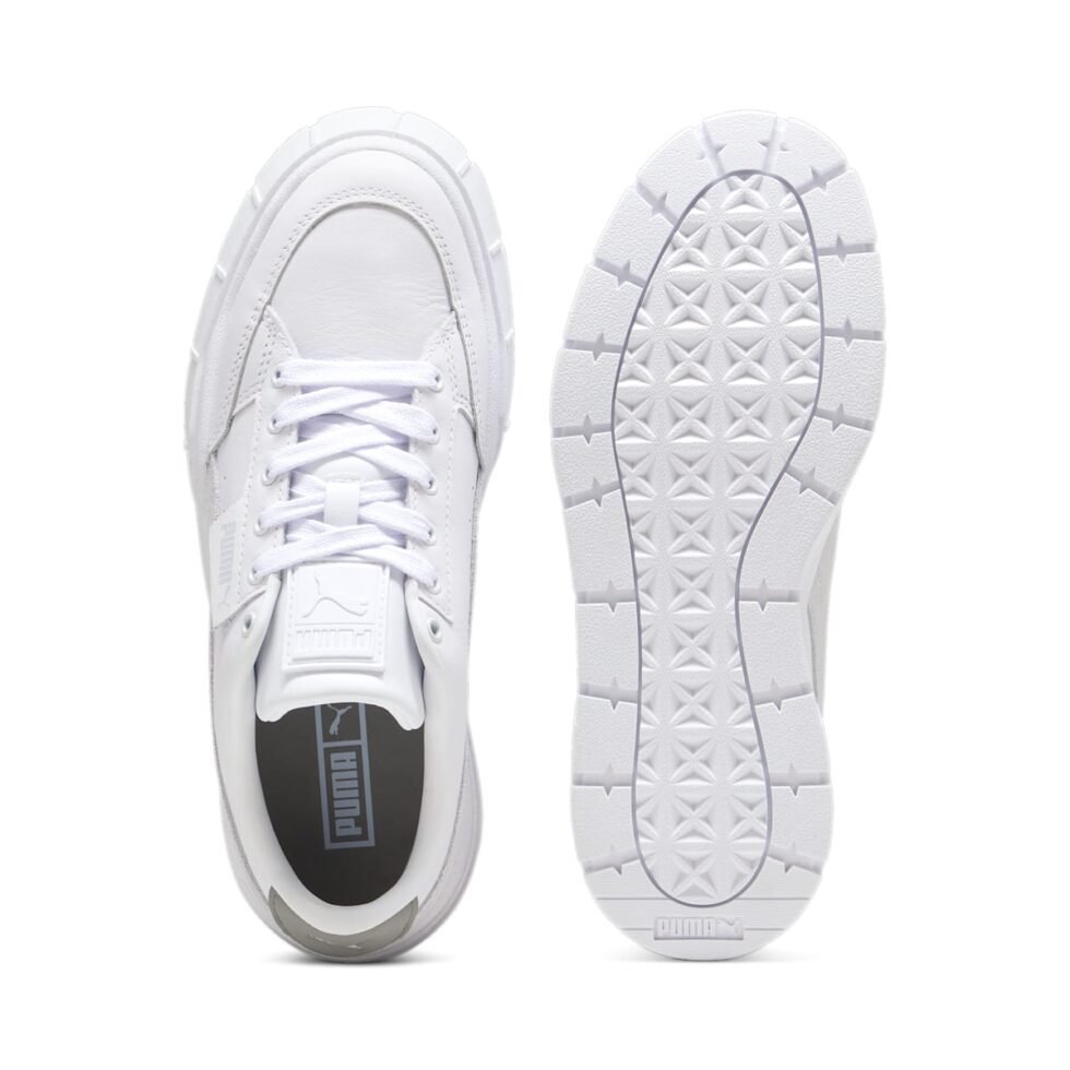 (WMNS) PUMA Mayze Stack 'White Stormy Slate' 384363-18 - Image 4