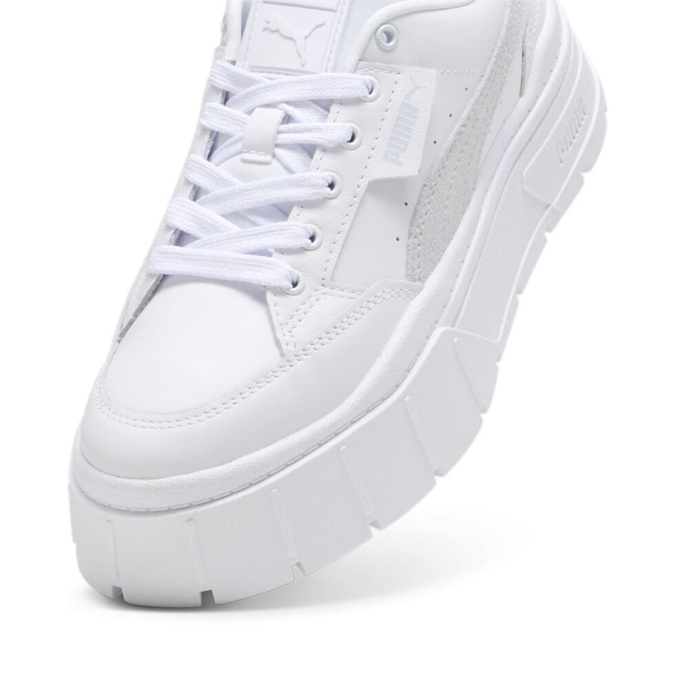 (WMNS) PUMA Mayze Stack 'White Stormy Slate' 384363-18 - Image 5