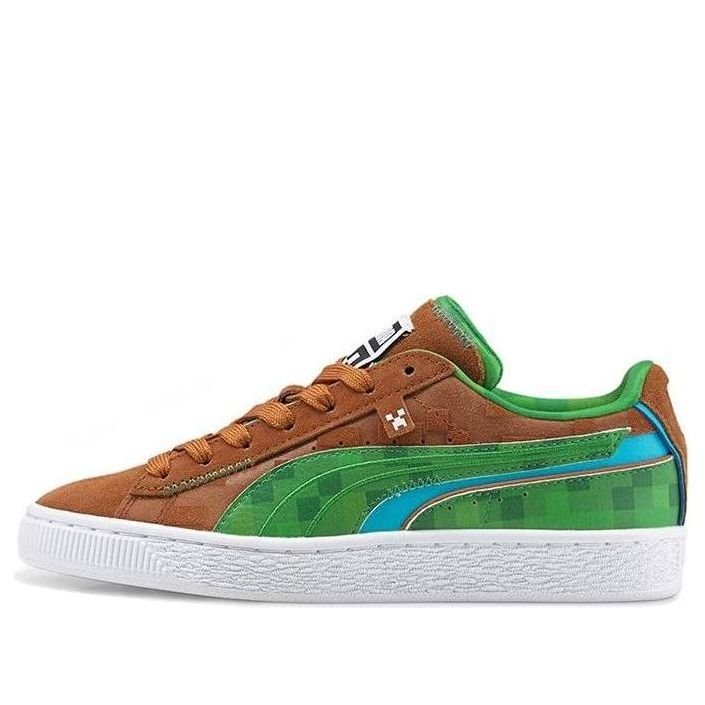 (GS) PUMA Minecraft x Suede 'Grass Block' 384485-01