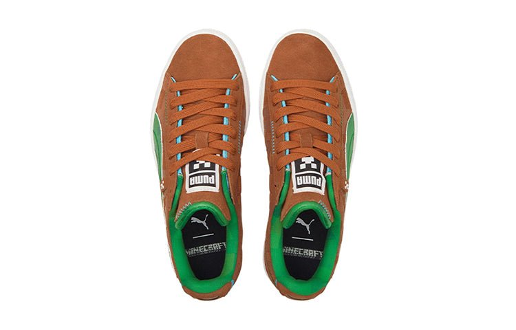 (GS) PUMA Minecraft x Suede 'Grass Block' 384485-01 - Image 4