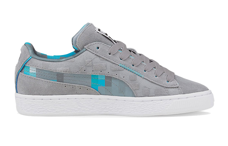 (GS) PUMA Minecraft x Suede 'Diamond Block' 384485-02 - Image 2