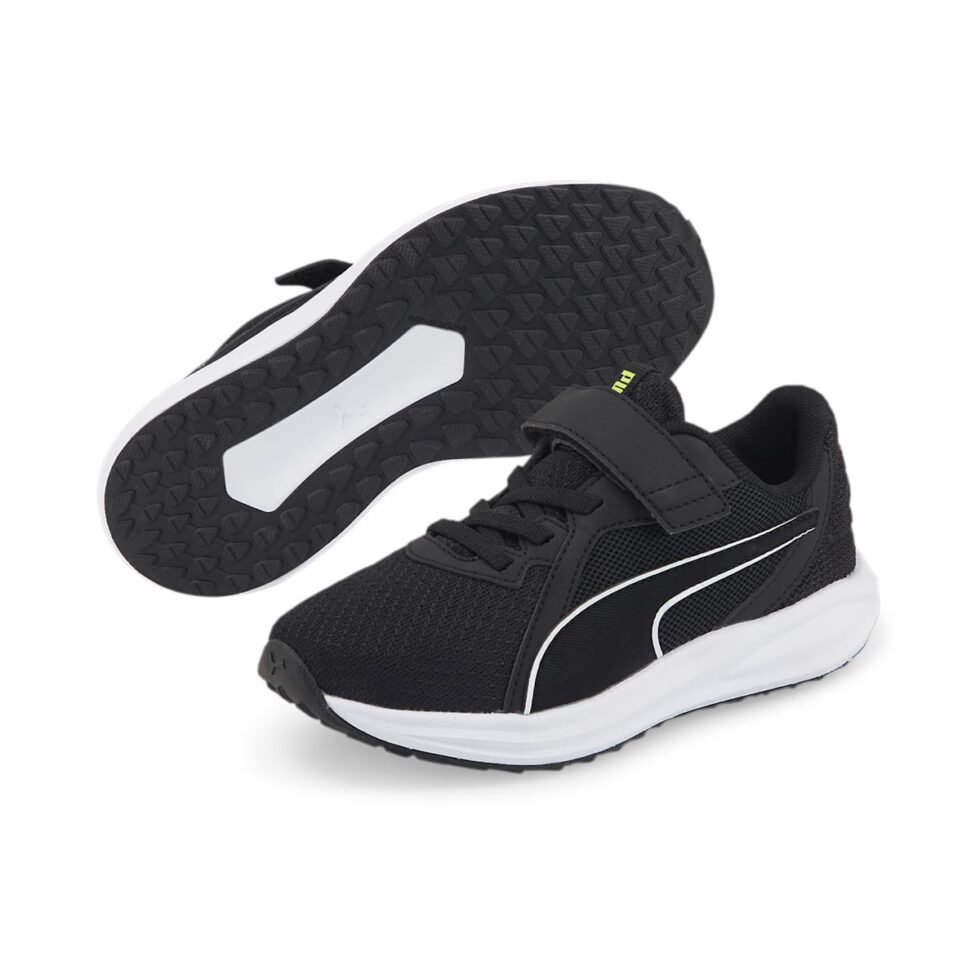 (PS) PUMA Twitch Runner 'Black White' 384538-01 - Image 3