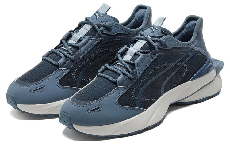 PUMA Unisex Pwrframe Op-1 Mono Sneakers Blue 384562-02 - Image 3