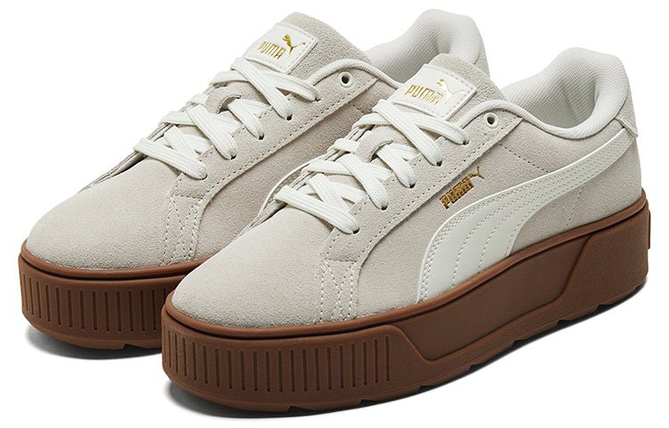 (WMNS) PUMA Karmen Sneakers Gray 384614-04 - Image 3