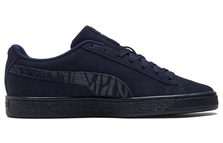 PUMA Suede Mono Deboss 'Dark Blue Black' 384688-02 - Image 2