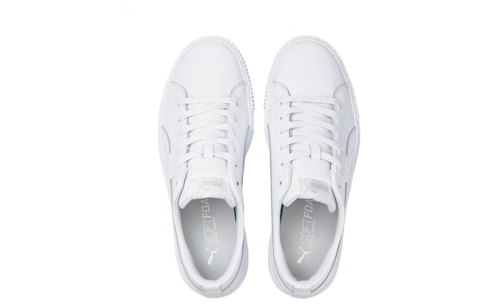 PUMA Unisex Ever FS Sneakers White 384824-03 - Image 3
