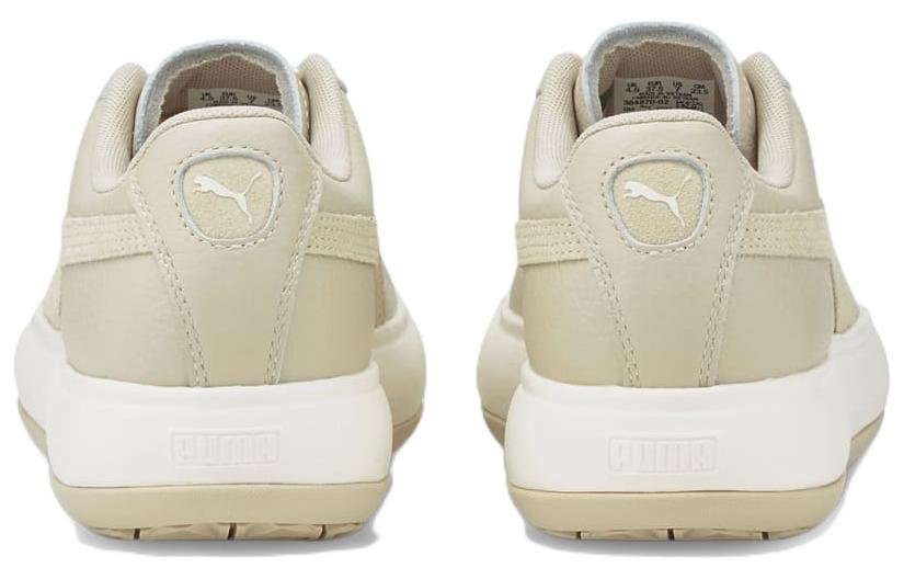 (WMNS) PUMA Suede Mayu Tonal Low Tops Casual Skateboarding Shoes Khaki 384870-02 - Image 5