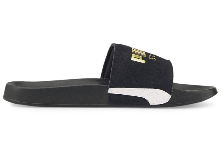 PUMA Leadcat 2.0 Suede Classic Slide 'Black' 384872-01 - Image 2