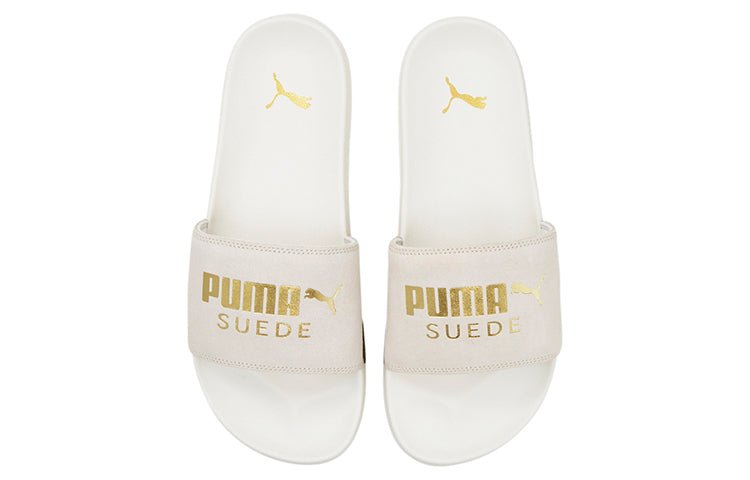 PUMA Lead Cat 2.0 Suede Classic Slide 'Marshmallow' 384872-02 - Image 4