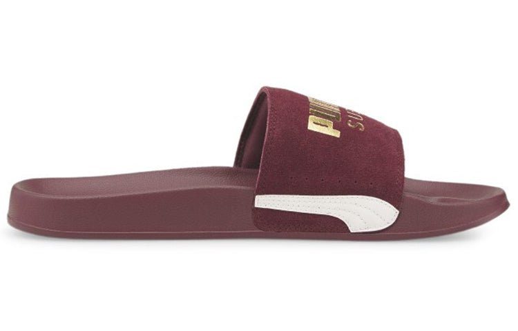 PUMA Leadcat 2.0 Suede Classic Slide 'Zinfandel' 384872-04 - Image 2