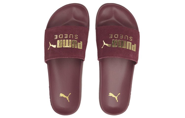 PUMA Leadcat 2.0 Suede Classic Slide 'Zinfandel' 384872-04 - Image 4