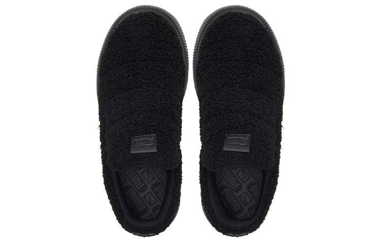 (WMNS) PUMA Suede Mayu Slip-On 'Teddy - Black' 384887-01 - Image 4