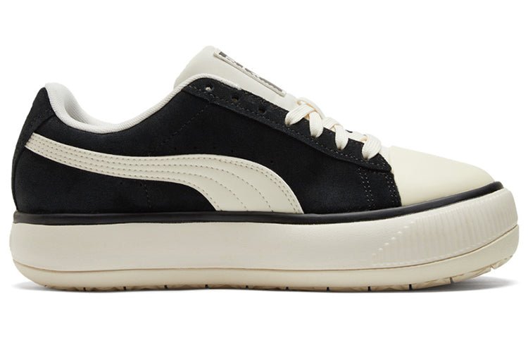 (WMNS) PUMA Suede Mayu TC Sneakers Black 385234-01 - Image 2