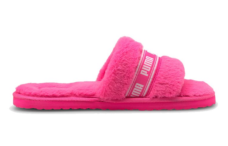 (GS) PUMA Fluff Slide 'Fluo Pink' 385343-03 - Image 2