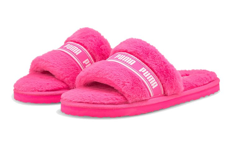 (GS) PUMA Fluff Slide 'Fluo Pink' 385343-03 - Image 3