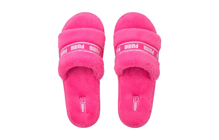 (GS) PUMA Fluff Slide 'Fluo Pink' 385343-03 - Image 4