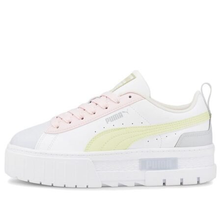 (WMNS) PUMA Mayze Leather 'White Arctic Ice' 385591-02