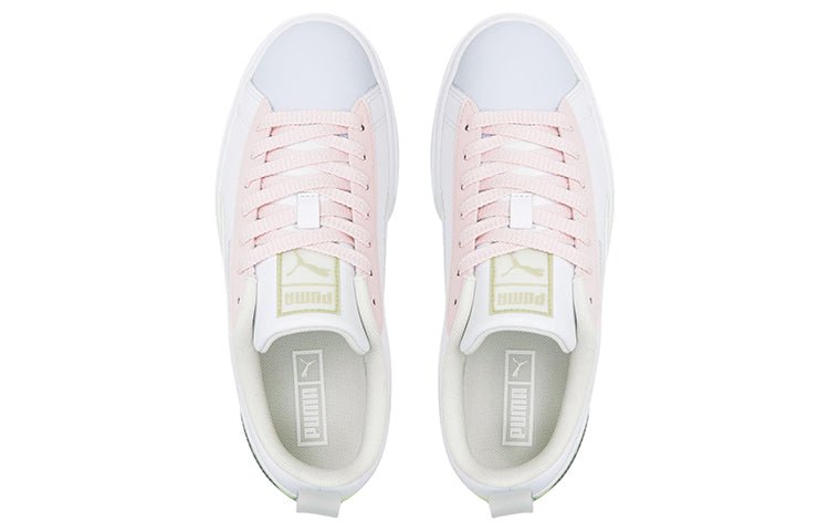 (WMNS) PUMA Mayze Leather 'White Arctic Ice' 385591-02 - Image 3