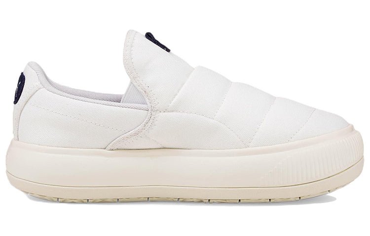 (WMNS) PUMA Suede Mayu Slip-On Canvas 'White Marshmallow' 385595-02 - Image 2
