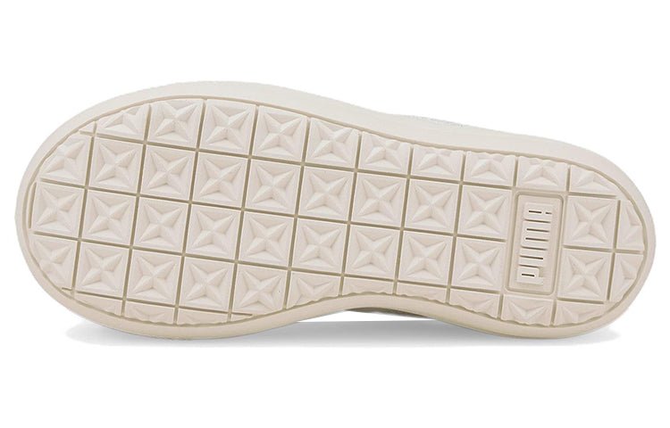 (WMNS) PUMA Suede Mayu Slip-On Canvas 'White Marshmallow' 385595-02 - Image 5