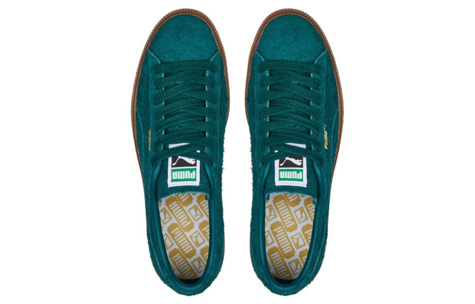 PUMA Suede VTG 'Hairy Suede Green Gum' 385698-03 - Image 4