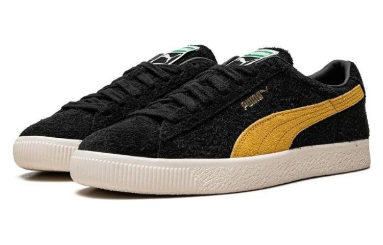 PUMA Suede Vintage Hairy Suede 'Puma Black Frosted Ivory' 385698-06 - Image 3