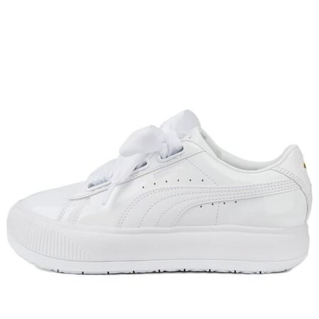 (WMNS) PUMA Suede Mayu Heart Patent 'White' 385967-01