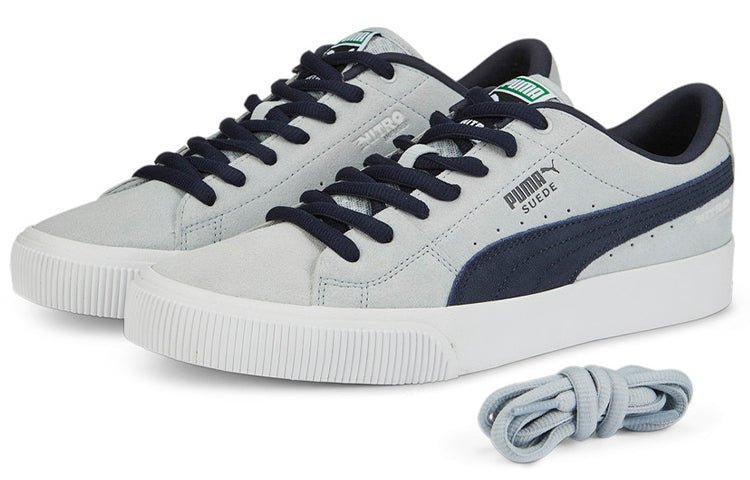 PUMA Suede Skate Nitro 'Platinum Grey Parisian Night' 386082-01 - Image 3