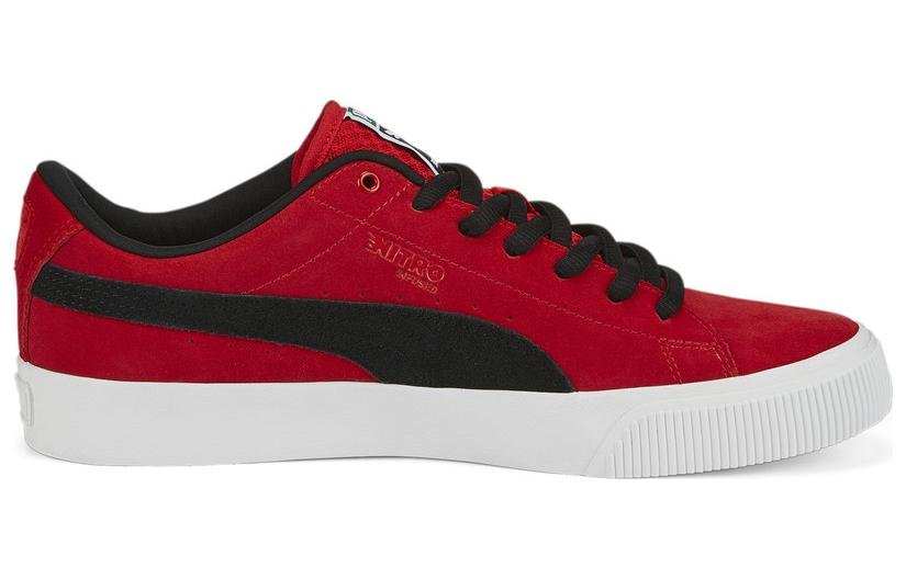 PUMA Suede Skate Nitro 'Black Red White' 386082-04 - Image 2