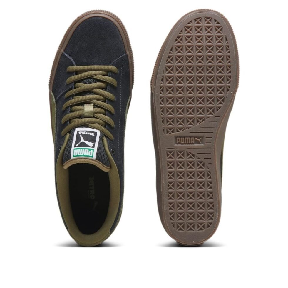 PUMA Suede Skate Nitro 'Black Olive Drab' 386082-13 - Image 4