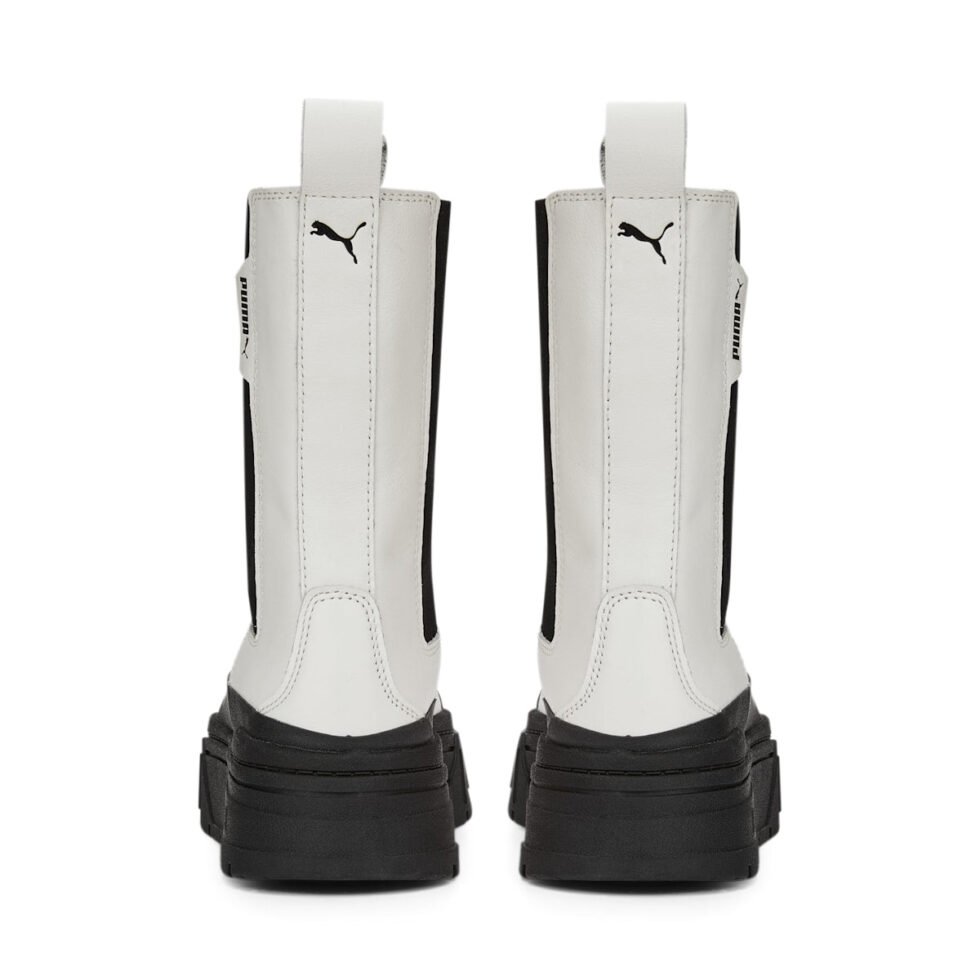 (WMNS) PUMA Mayze Stack Chelsea Boots 'Vaporous Grey Black' 386272-01 - Image 4