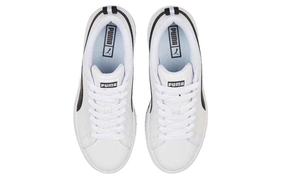 (WMNS) PUMA Mayze Wedge 'White Black' 386273-01 - Image 2
