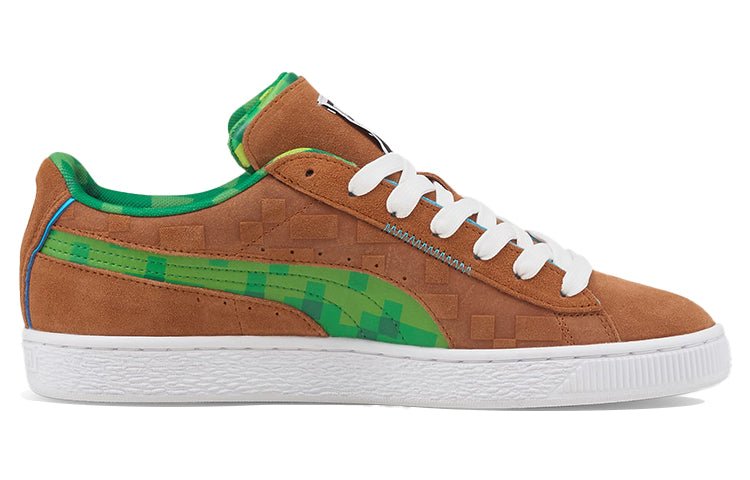 PUMA Minecraft x Suede 'Grass Block' 386290-01 - Image 2
